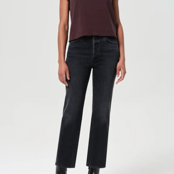 AGOLDE 90's Pinch Waist Crop - Picture 4 of 7